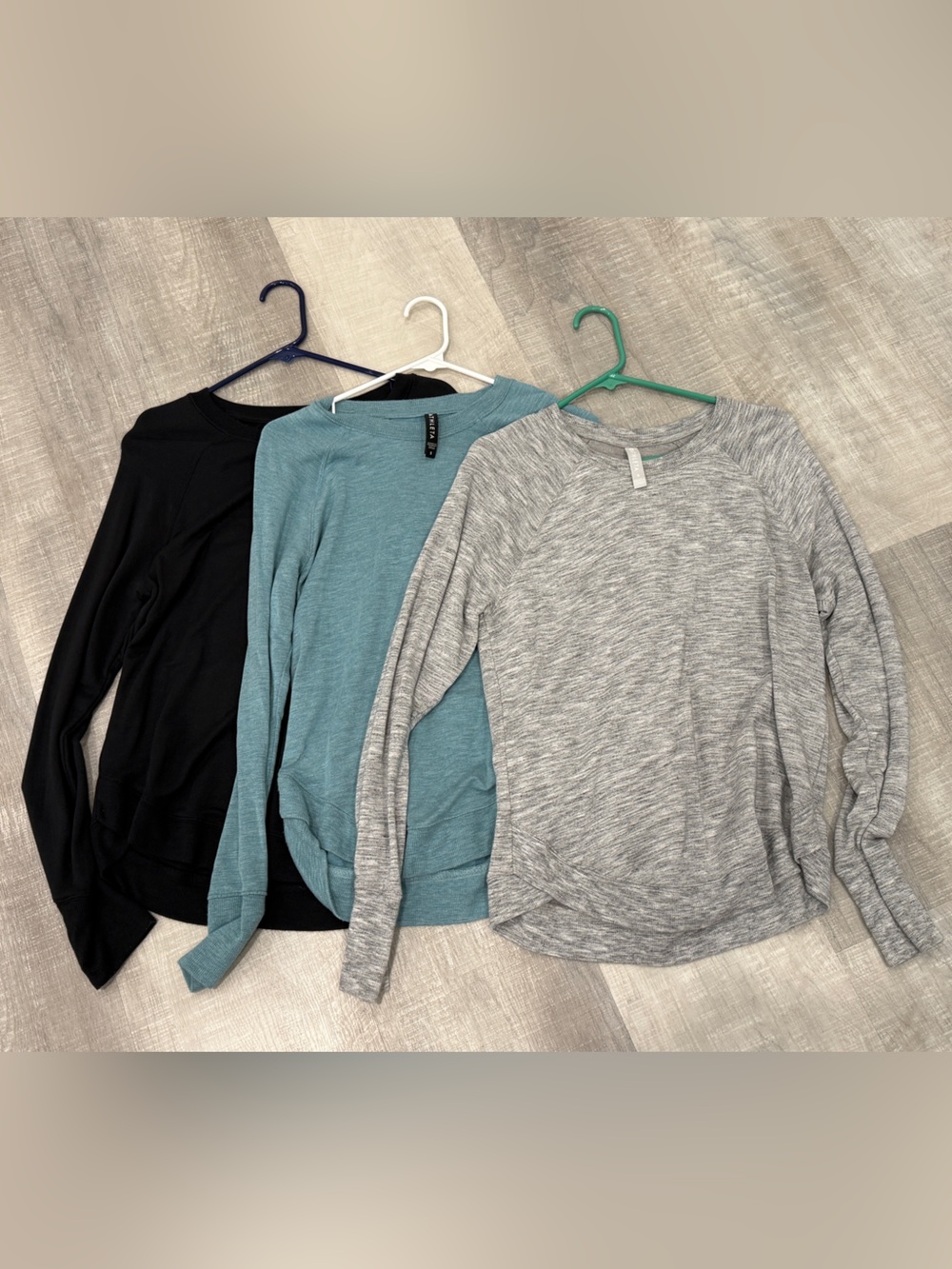 Athleta Women’s Crewneck Sweater - Gray, Blue, Black